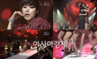 간미연, '인기가요'서 깜찍 숏컷트+환상 각선미 '강렬 무대'