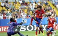 [U-20 女월드컵]한국, 미국에 0-1 패배...8강 상대는 멕시코