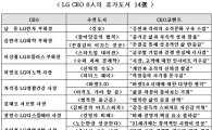 LG CEO 8人, 휴가철 권장도서 14권 추천