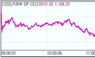 원·달러 6거래일 하락.."1200원, 이젠 안녕?"