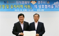 [포토]지경부-경주시 방폐장건설 협력 MOU