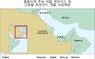 중동 가스전개발에 난항