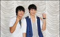 [포토]윤시윤-주원 '시청률 40%, 우리가 견인차!'