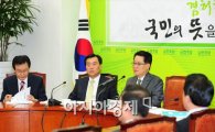 [포토] 박지원, '조현오 내정자는 자진 사퇴하라'