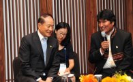 [포토]'리튬협력' 30시간 날아온 볼리비아 대통령 