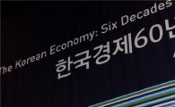 [포토]윤증현 장관, 한국경제60년사 컨퍼런스 참석
