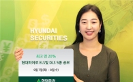 현대證, 최고 연 20% ELS 및 DLS 5종 공모