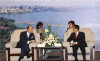 김승연 회장, 中 당서기와 협력논의…중국 진출 본격화