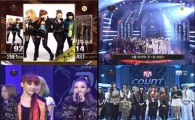 2NE1, '엠카' 또 1위 승승장구 '천하무적..적수가 없다'