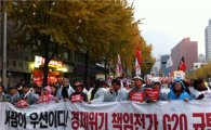 [포토]G20 반대 거리 행진