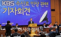 [포토]'KBS 수신료 인상 관련 기자회견' 열려