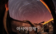 [포토] 연평도위 별들의 공전..