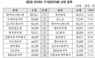 2010년 대차거래 전년比 50% 증가..시총상위주 집중 