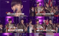 동방신기, 컴백 1주 만에 공중파 1위··감격의 눈물