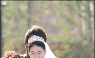 [포토]새신부 허이재 '저 시집가요'