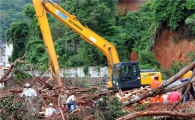 현대重, 브라질 홍수 복구 건설장비 지원