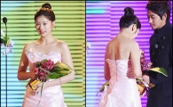 [포토]정소민, 숨막히는 뒤태 '아시아모델상 뉴스타상'