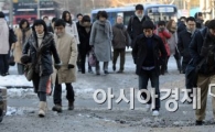[포토]눈폭탄 내린 출근길 