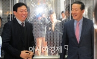 [포토] 이야기 나누는 신동빈-허창수