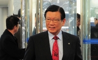 [포토] 간담회 참석하는 박삼구 회장