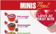 크리스피 크림 도넛, '러브 미니 도넛 3종' 출시  