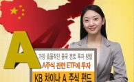 [첫돌 펀드 성적표]KB차이나 A주식 재간접 펀드