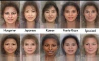 한국 여성들의 얼굴을 종합해보니…