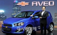 [포토]쉐보레 아베오 소개하는 마이크 아카몬 사장