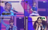 '엠카' 쥬얼리, 상큼+발랄 스윙댄스··해피 바이러스 전파