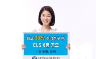 신한투자, ELS 8종 공모