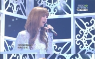 '음중' 지나, '화이트 드레스+애절 보이스'··고별무대 선사