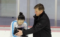 [포토]김연아 '코치님, 도와주세요'