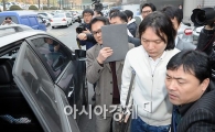 [포토]종로署로 향하는 신정환