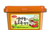 신송식품, 고기 전용 쌈장 '생마늘과 홍고추 쌈장' 출시