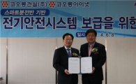 코오롱아이넷, 한국전기안전공사와 기술 이전 협약