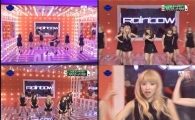 '엠카' 레인보우, '강렬' 벗고 '순수' 덧칠..7色 발레여신