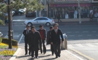 김기동 광진구청장, 도보로 출근 