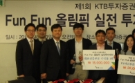KTB證, "해외선물리그 1위 수익률 453.86%"