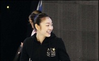 [포토]김연아 '연습은 즐겁게!'