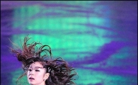 [포토]김연아 '머리카락 휘날리며'