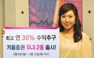 키움증권, 연 최고 30% 수익 등 ELS 2종 판매