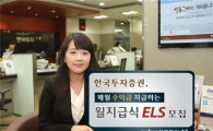 한국證, '월급 주는' 월 지급식 ELS 모집 