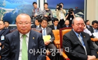 [포토] 고개 떨군 정종환 장관