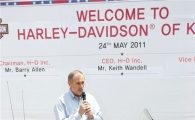 [포토]키스 완델 할리데이비슨 CEO 방한
