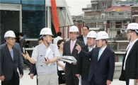 박홍섭 마포구청장,마포복지종합센터 건립현장 방문