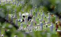 [포토]현충원 뜨거운 햇빛