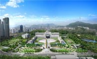 용산 전쟁기념관 앞마당… 1만2000㎡규모 녹지공원으로 재탄생