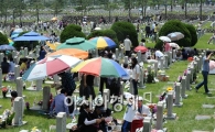 [포토] 인산인해 이룬 현충원
