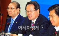 [포토] 정의화, '반값 등록금 투쟁 학생들은 학교로 돌아가라'