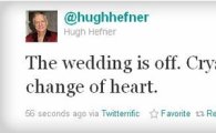 '플레이보이' 휴 헤프너, 60살 어린 약혼녀에 차였다 